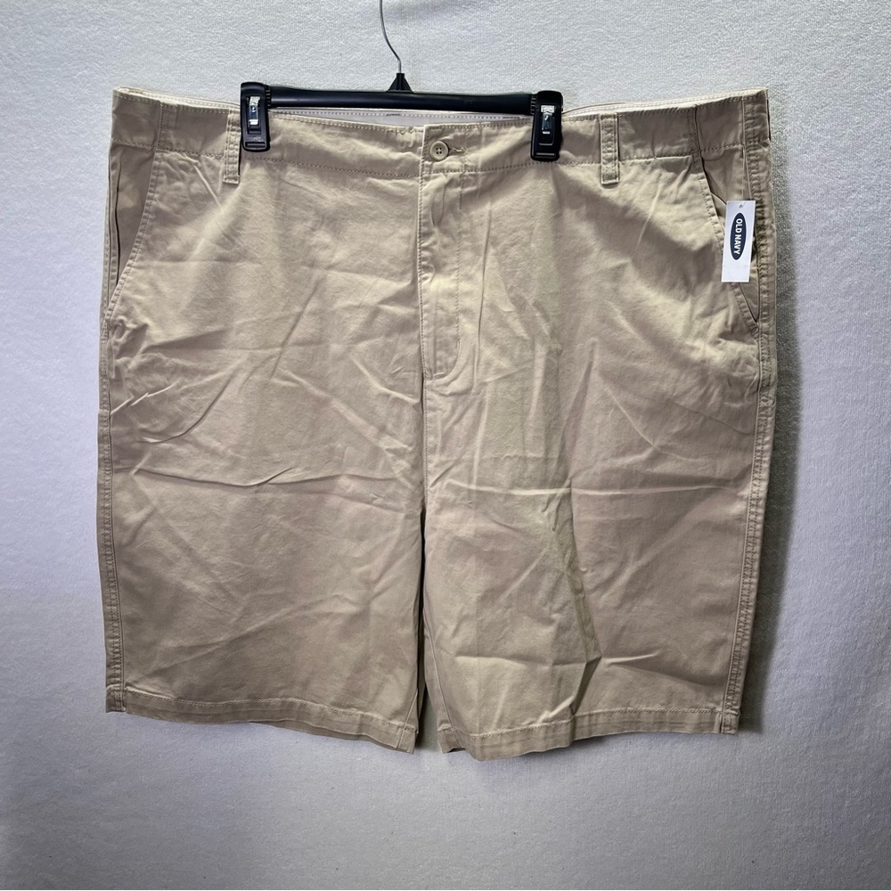 Old Navy Straight Chino Shorts Men’s 48 Big & Tall Khaki comfy 2665‎